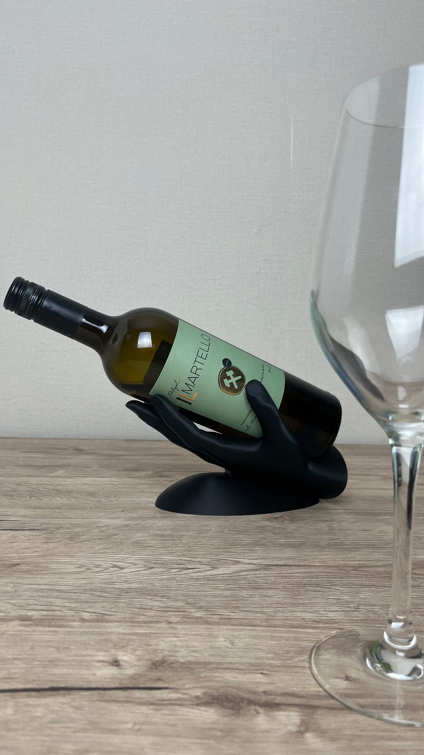 Laying Hand Wine Holder