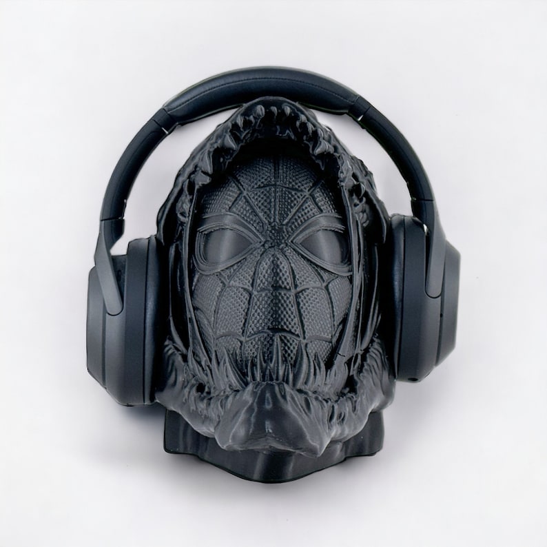 Spiderman and Venom Headphone Stand