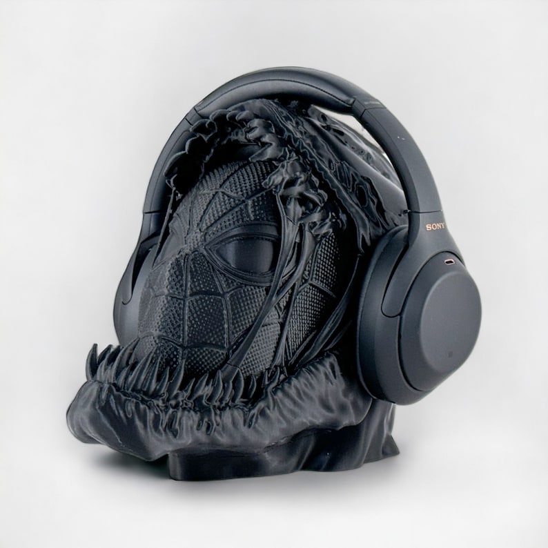 Spiderman and Venom Headphone Stand