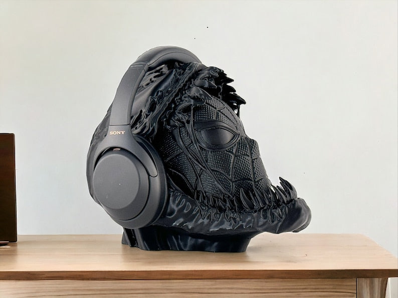 Spiderman and Venom Headphone Stand