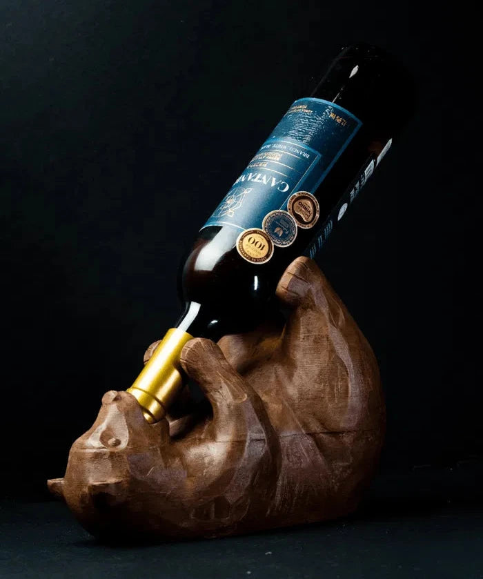Bear Wine Holder