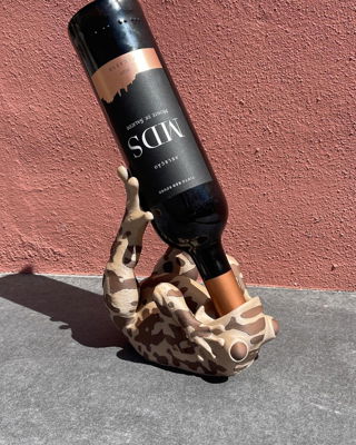 Frog Wine Holder