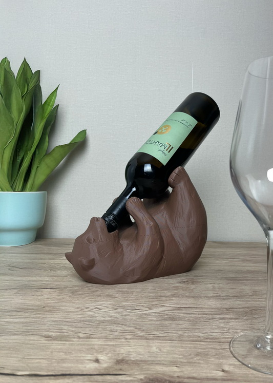 Bear Wine Holder