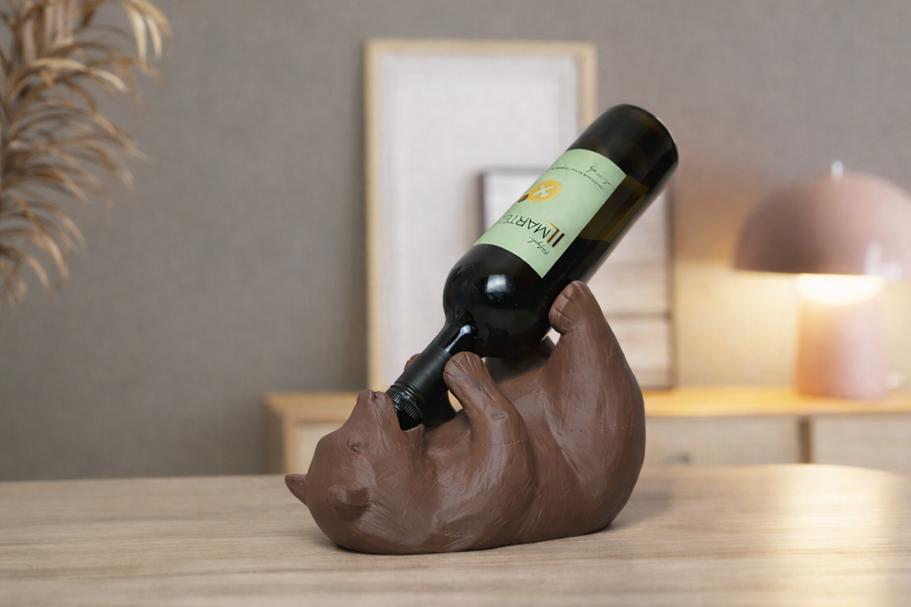 Bear Wine Holder