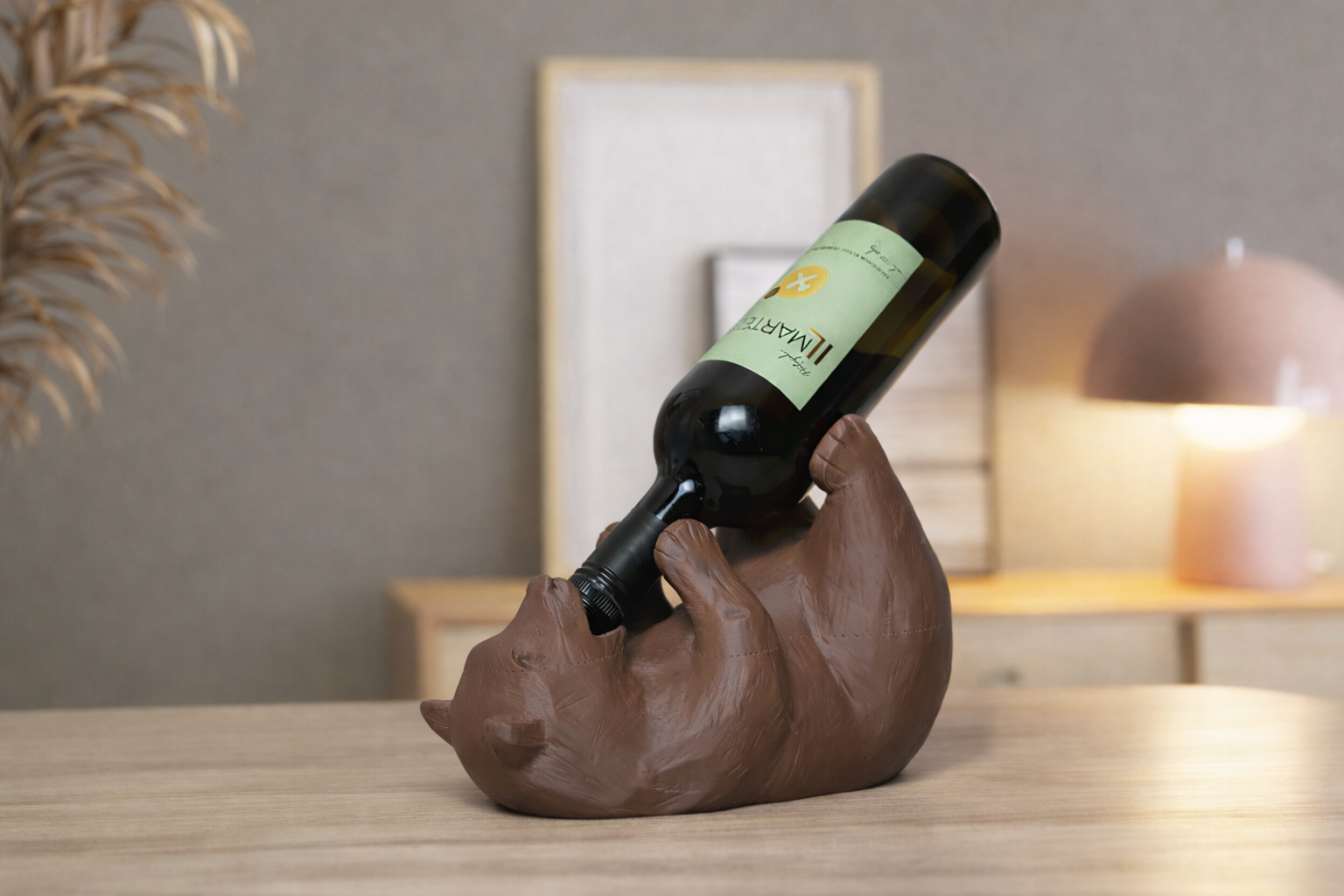Bear Wine Holder