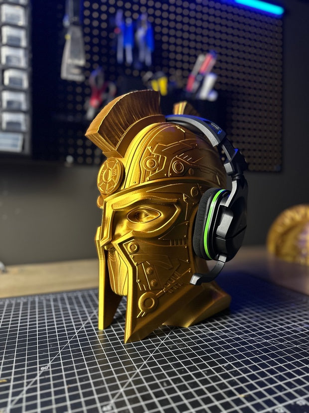 Cyber Spartan Headphone Stand