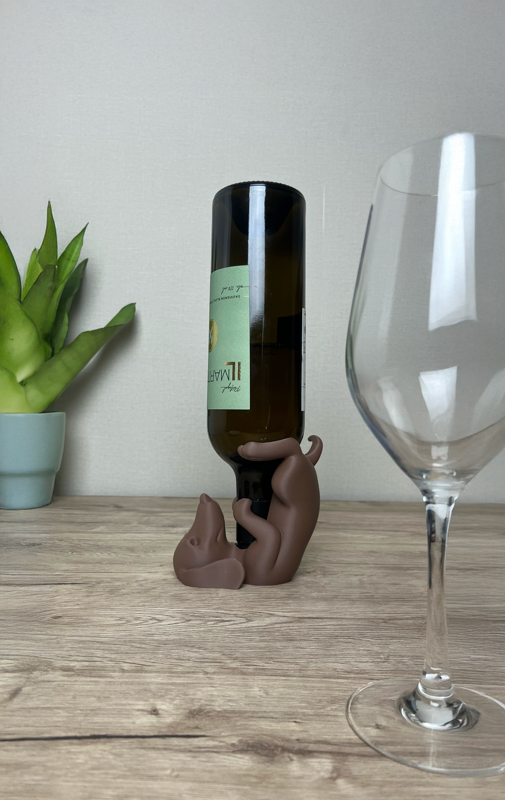 Dog Wine Holder
