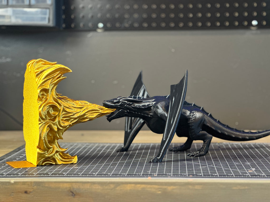 Dragon Breath Bookend