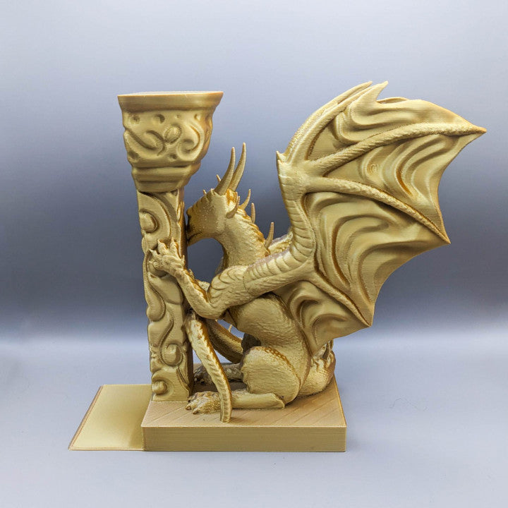 Twin Dragon Bookend