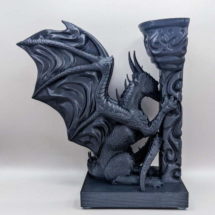 Twin Dragon Bookend