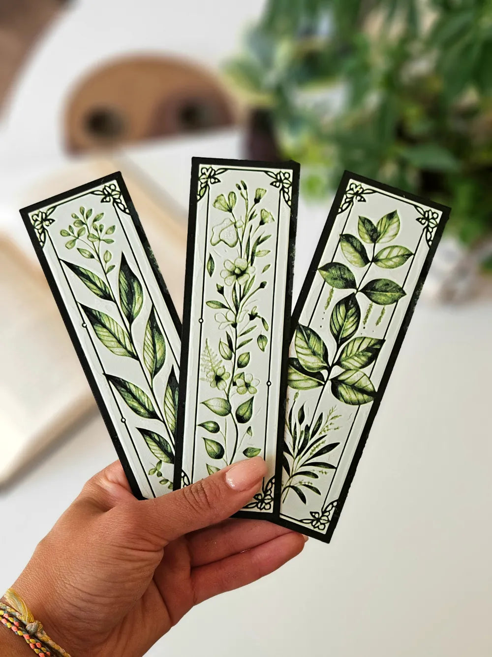 Floral Elegance Bookmark Set