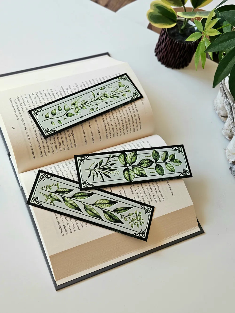 Floral Elegance Bookmark Set