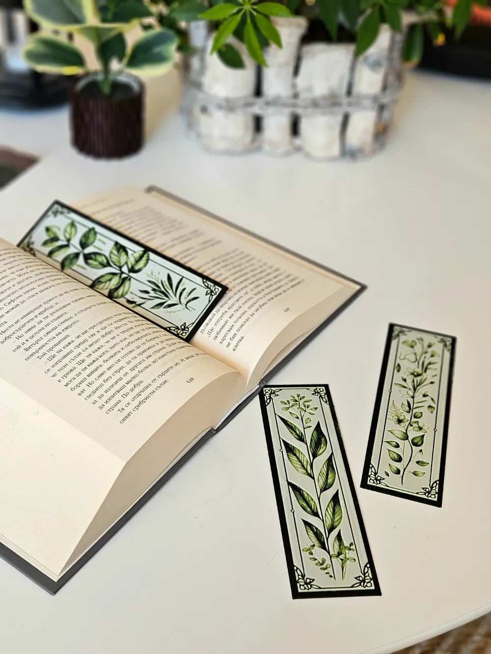 Floral Elegance Bookmark Set