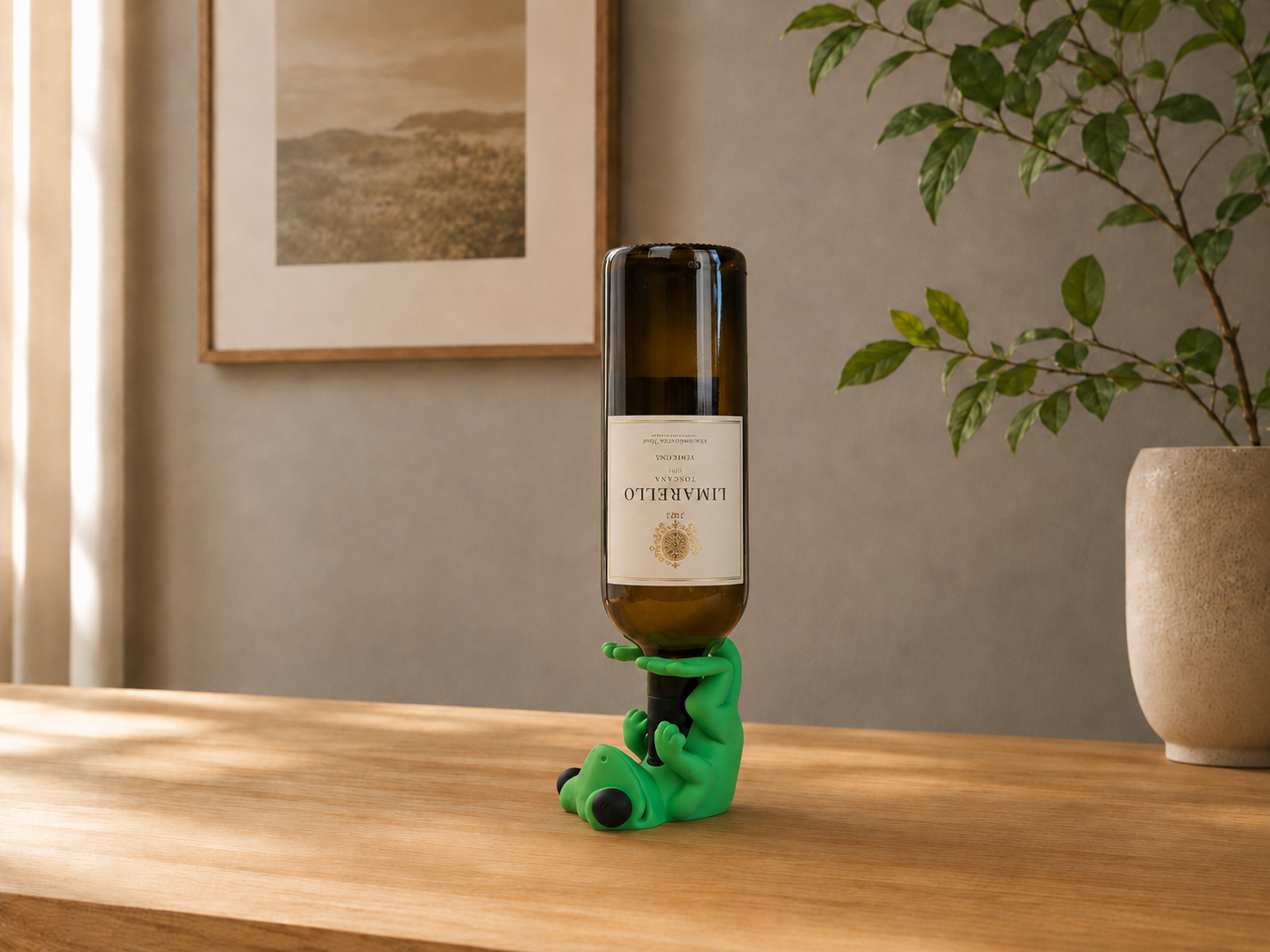 Gecko Wine Holder