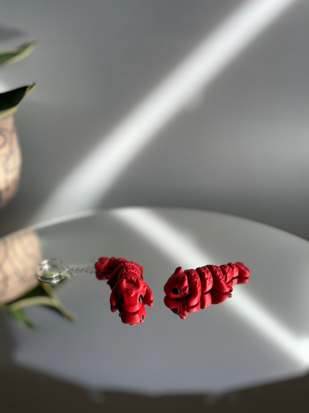 Tiny Love Dragon & Keychain