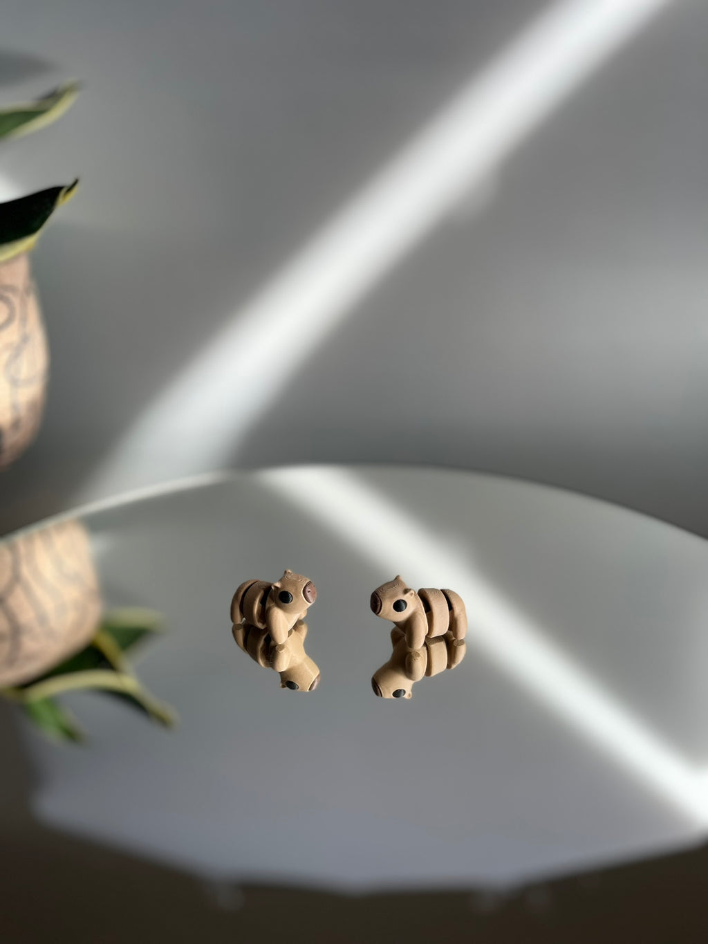 Tiny Capybara & Keychain