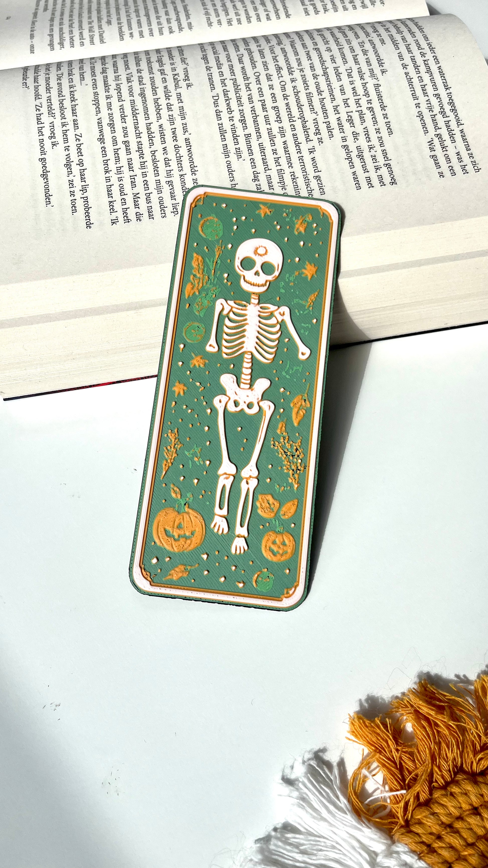 Skeleton Bookmark