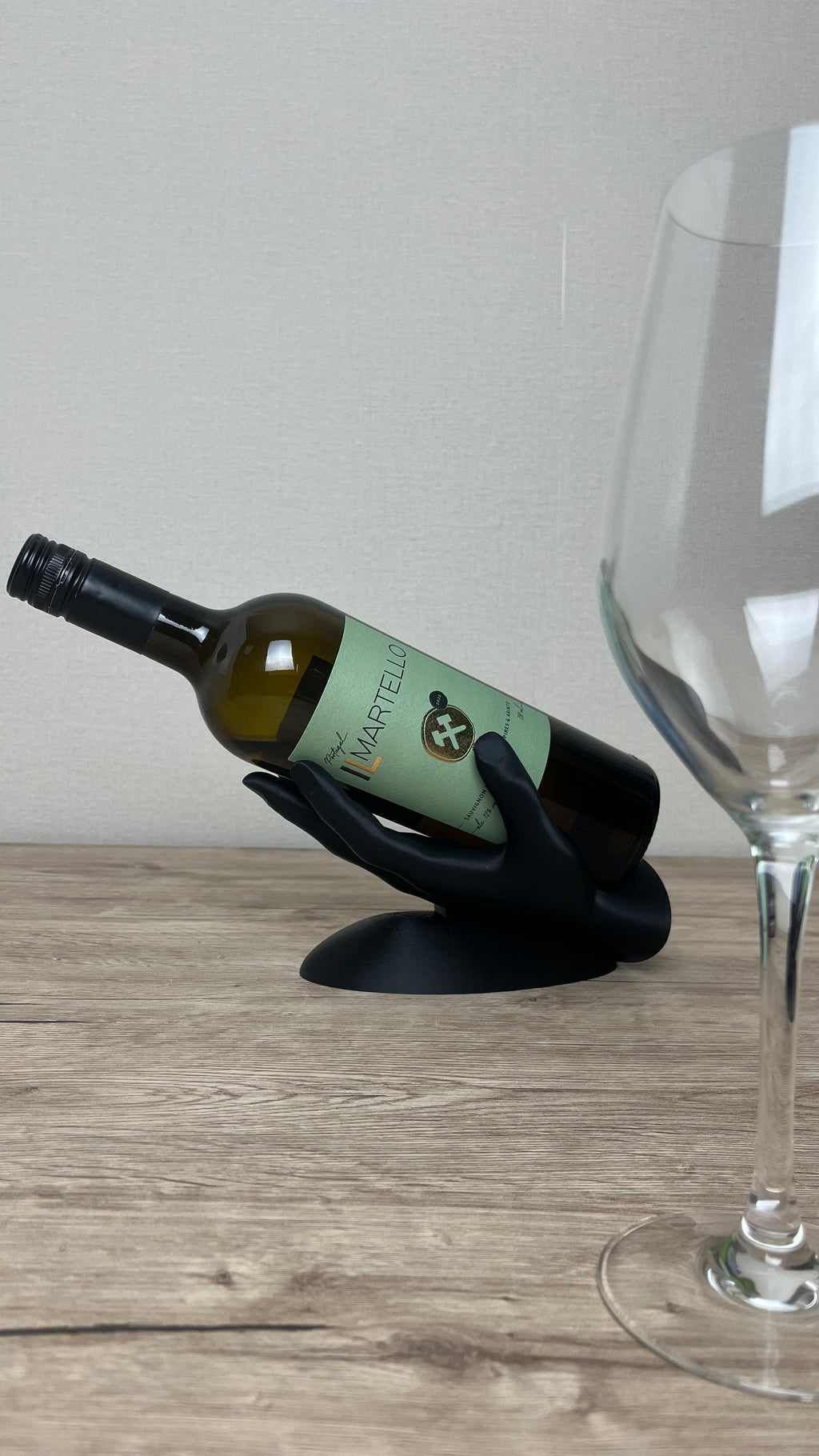 Laying Hand Wine Holder