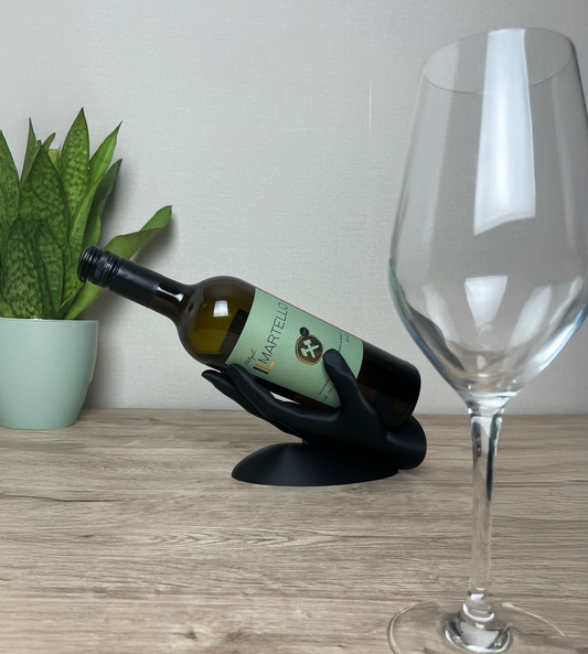 Laying Hand Wine Holder