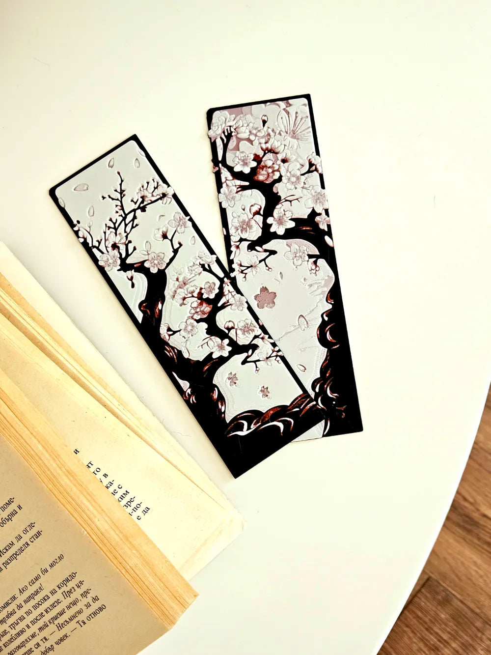 Sakura Tree Bookmark Set