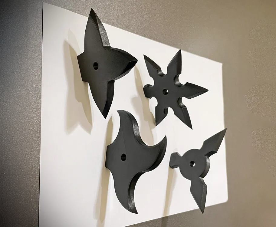 Shuriken Fridge Magnets