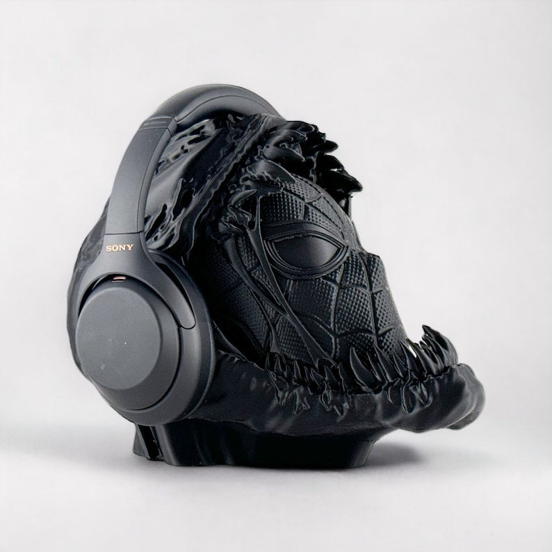 Spiderman and Venom Headphone Stand