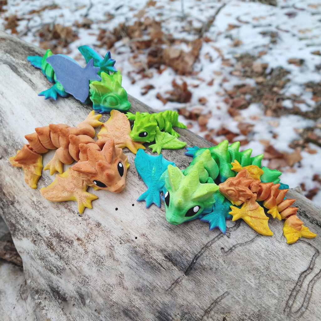 Baby Wyvern & Keychain