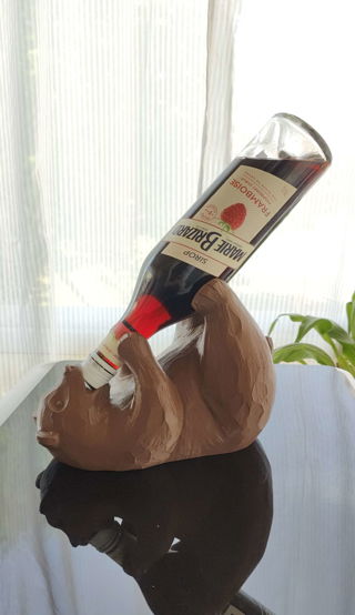 Bear Wine Holder