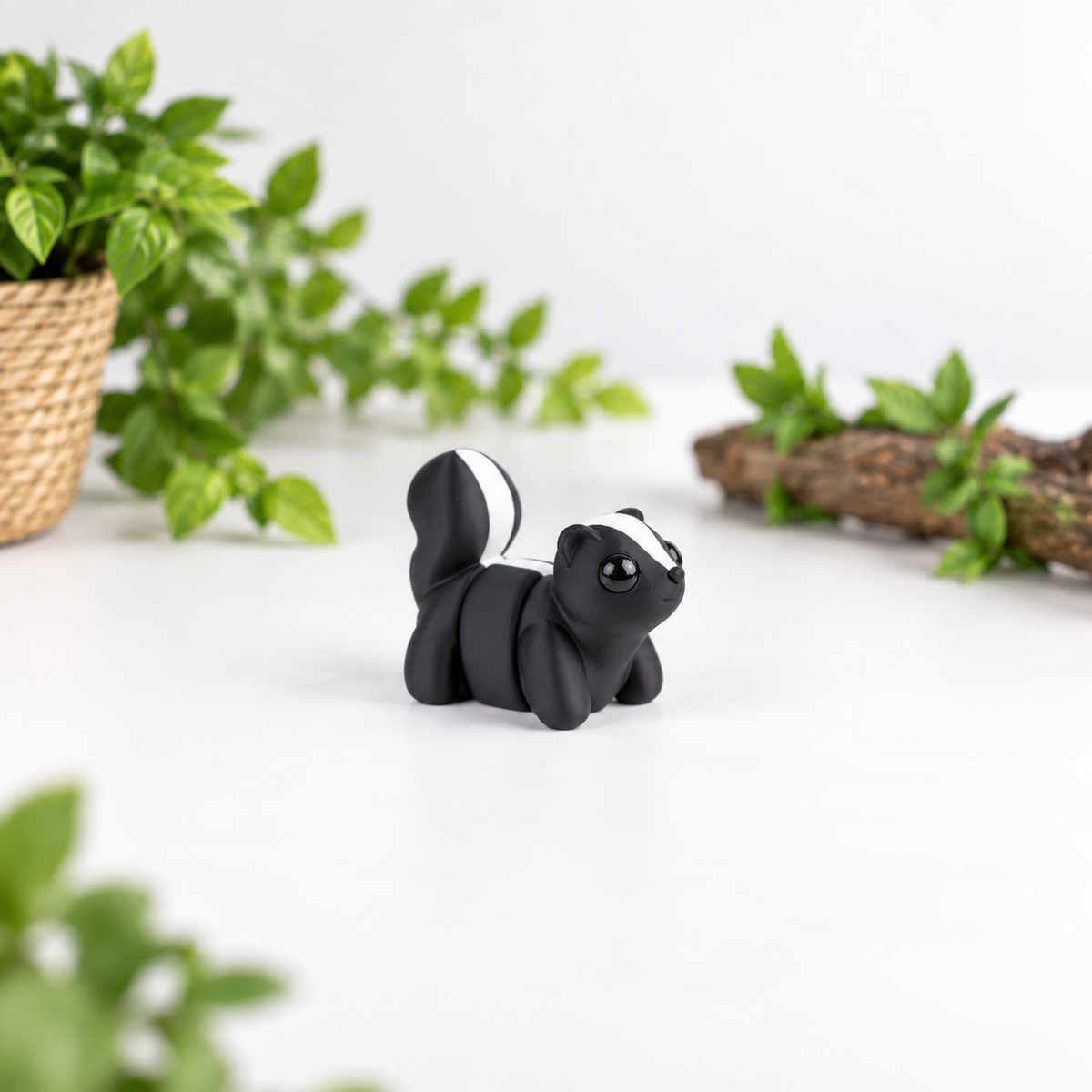 Skunk Keychain