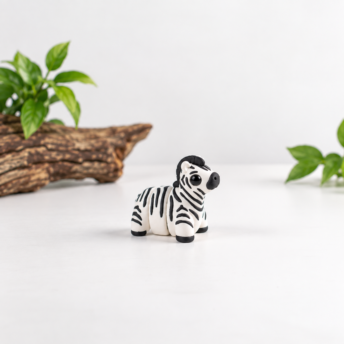 Zebra Keychain